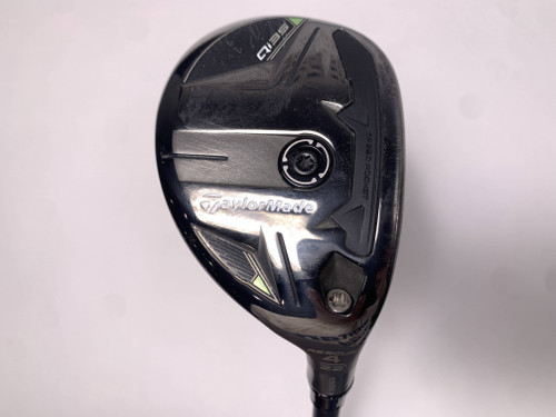 TaylorMade Qi35 Rescue 4 Hybrid 22* Vanquish 5 R2 Senior Graphite Mens RH, 1 of 12
