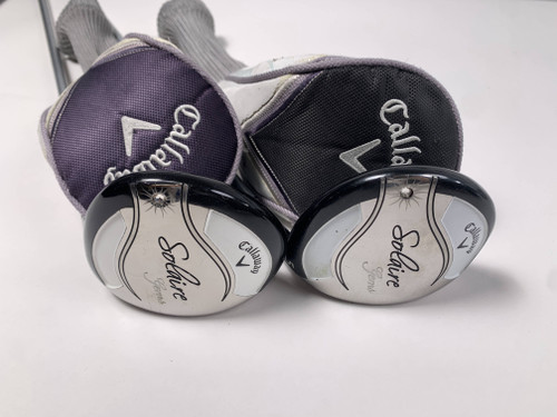 Callaway Solaire Gems 3 & 5 Fairway Wood Set 55g Ladies Graphite Womens RH HC, 1 of 12