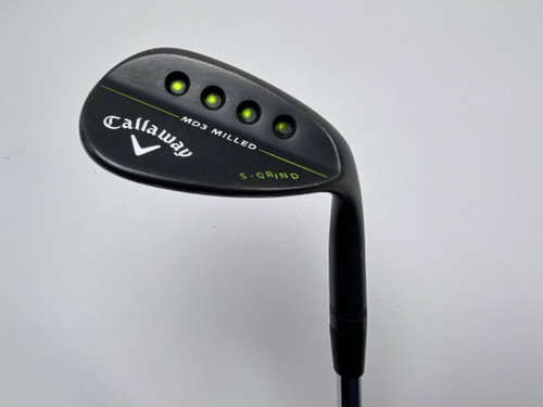Callaway MD3 Milled Black S-Grind Lob Wedge LW 58* 9 S-Grind DG S200 Stiff RH, 1 of 12