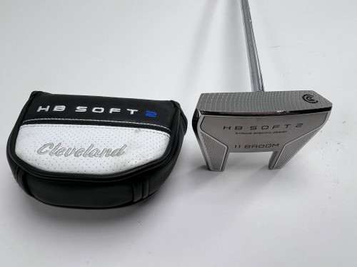 Cleveland HB Soft 2 11 Broom BroomStick Putter 46" Mens RH HC NEW, 1 of 12