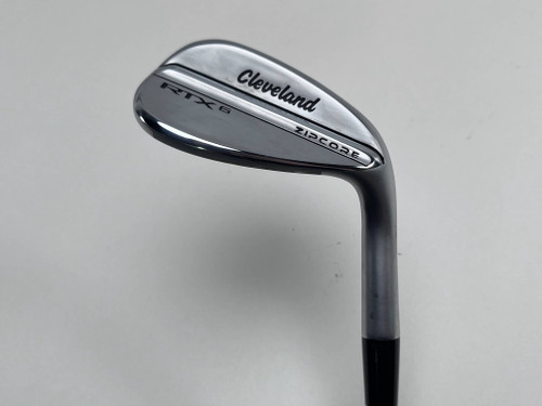 Cleveland RTX 6 ZipCore Tour Satin Wedge 50* 10 Bounce MID Spinner Steel Mens RH, 1 of 12