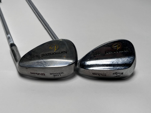 Wilson Harmonized Wedge Set 55* 60* Wedge Steel Mens RH, 1 of 12