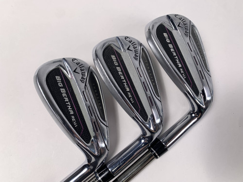 Callaway Big Bertha REVA 23 Iron Set 8-PW RCH 45 45g Ladies RH, 1 of 12