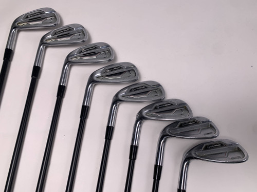 TaylorMade RSi 2 Iron Set 5-PW+GW+SW REAX 65g Regular Graphite Mens LH, 1 of 12