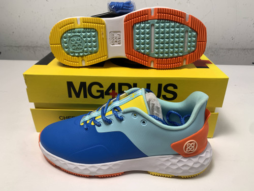 G/Fore MG4+ Golf Shoes Blue Orange Exotic Men's SZ 10.5 (G4MF21EF31), 1 of 12