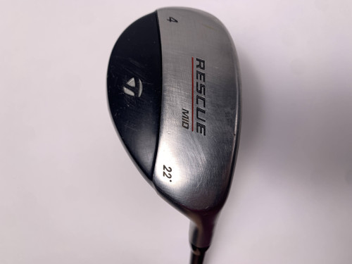 TaylorMade Rescue Dual 4 Hybrid 22* Stiff Graphite Mens RH, 1 of 12