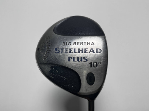 Callaway Steelhead Plus Driver 10* Big Bertha Regular Graphite Mens RH, 1 of 12