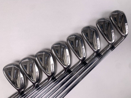 TaylorMade SIM2 MAX Iron Set 4-PW+GW KBS Max MT 85g Regular Steel Mens RH, 1 of 12