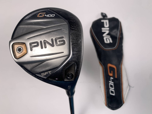 Ping G400 SF Tec 5 Fairway Wood 19* TFC 80 F Lite Senior Graphite Mens RH HC, 1 of 12