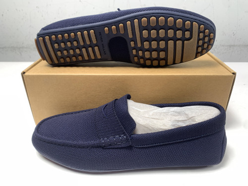Peter Millar Cruise Knit Driver Loafers Navy Men's SZ 11 NEW, 1 of 12