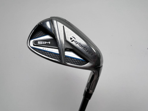 TaylorMade SIM MAX Gap Wedge GW Fujikura Ventus Blue 7S Stiff Graphite Mens RH, 1 of 12