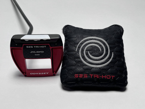 Odyssey Tri-Hot Square 2 Square Jailbird SB Putter 35" Mens LH HC, 1 of 12
