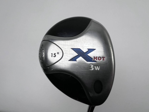 Callaway X Hot 2007 3 Fairway Wood 15* Fujikura Banzai Regular Graphite Mens RH, 1 of 12
