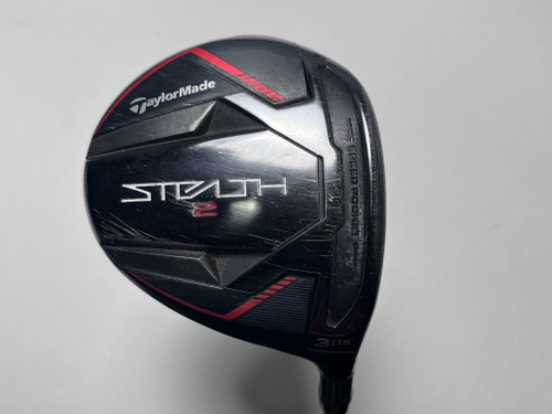 TaylorMade Stealth 2 3 Fairway Wood 15* Fujikura Ventus Red TR 6-S Stiff RH, 1 of 12