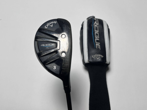 Callaway Rogue X 3 Hybrid 18* Aldila Synergy 60g Regular Graphite Mens RH HC, 1 of 12