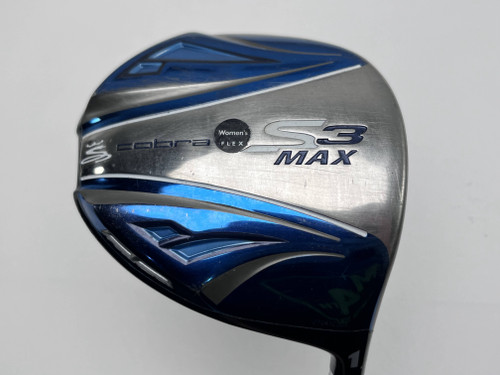 Cobra S3 Max Offset Driver Fujikura Blur Ladies Graphite Womens RH, 1 of 12