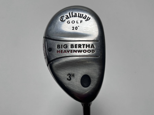 Callaway Big Bertha Heavenwood 3 Hybrid 20* RCH 75w Regular Graphite Mens RH, 1 of 12
