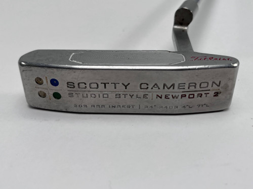 Used Scotty Cameron Studio Style Newport 2 Golf Putters | StickHawk