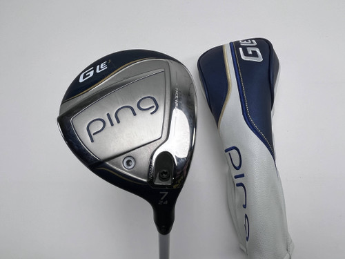 Ping G LE 3 7 Fairway Wood 24* ULT 250 Ladies Graphite Womens RH HC, 1 of 12