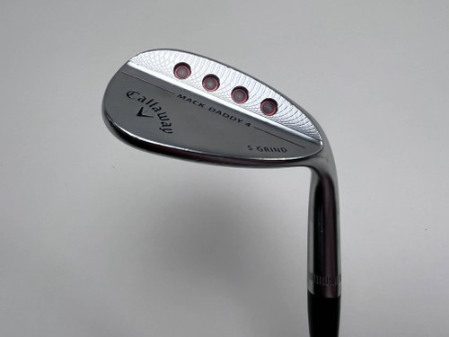 Callaway Mack Daddy 4 Chrome Sand Wedge SW 56* 10 S-Grind i80 Regular RH -1'', 1 of 12