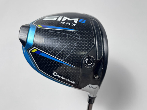 TaylorMade SIM2 MAX Driver 12* UST Mamiya Quantum 4F2 Senior RH, 1 of 12
