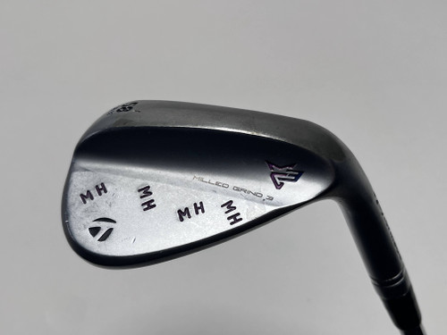 TaylorMade Milled Grind 3 Raw Chrome Wedge 58* 11 Bounce Modus 3 Stiff Steel RH, 1 of 12
