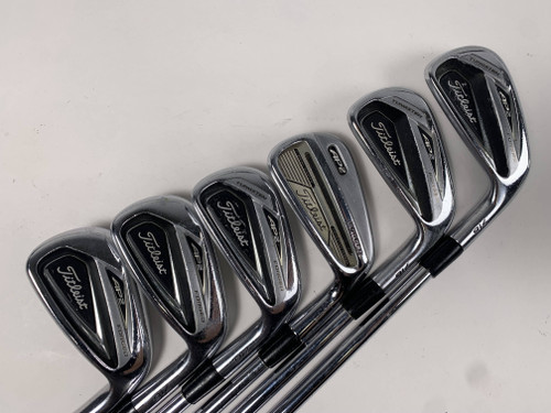 Titleist 716 AP2 Iron Set 4-9 True Temper Dynamic Gold S300 AMT Stiff RH +1/2'', 1 of 12