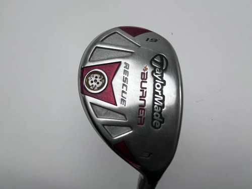 TaylorMade Burner Rescue 3 Hybrid 19* REAX SuperFast 65g Stiff Graphite Mens RH, 1 of 12