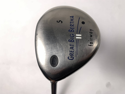 LEFTY Callaway Great Big Bertha II 5 Fairway Wood 18* GBB System 60 Firm LH, 1 of 12
