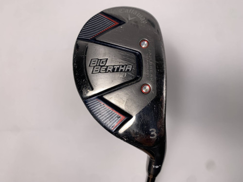 Callaway Big Bertha B21 3 Hybrid 19* RCH 65 65g Regular Graphite Mens RH, 1 of 12