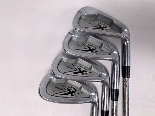 Callaway X Forged 2007 Iron Set 7-PW Project X Rifle Flighted 6.5 Extra Stiff RH, 1 of 12