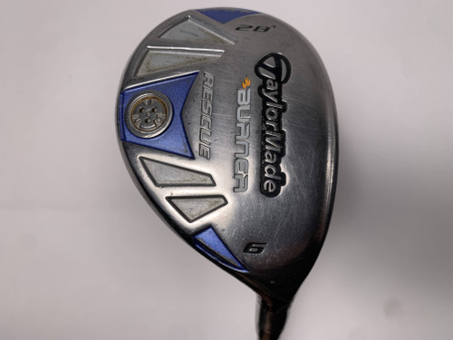 TaylorMade Burner Rescue 6 Hybrid 28* REAX SuperFast 50g Ladies RH, 1 of 12