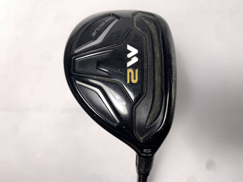 TaylorMade M2 6 Hybrid 28* REAX 55g Senior Graphite Mens RH Undersize Grip, 1 of 12