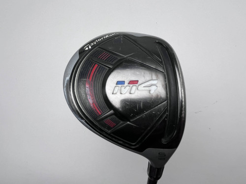 TaylorMade M4 5 Fairway Wood 18* Aldila NVS Orange 65g Stiff Graphite Mens RH, 1 of 12