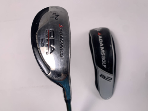 Adams Idea A2 2 Hybrid 18* Aldila NV Green 85g Stiff Graphite Mens RH HC, 1 of 12
