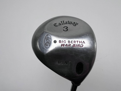 Callaway Big Bertha Warbird 3 Fairway Wood 15* RCH 90 Firm Graphite Mens RH, 1 of 12