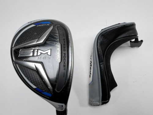 TaylorMade SIM MAX 3 Hybrid 19* Fujikura Ventus Blue 6R Regular RH HC, 1 of 12