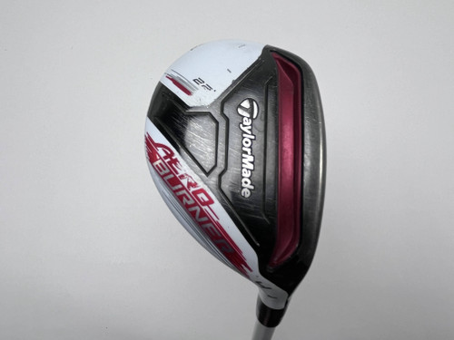 TaylorMade AeroBurner 4 Hybrid 22* Matrix Speed Rul-Z 70g Stiff Graphite Mens RH, 1 of 12