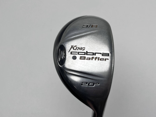 Cobra Baffler 2005 3 Hybrid 20* Aldila NV HL 65g Stiff Graphite Mens RH, 1 of 12