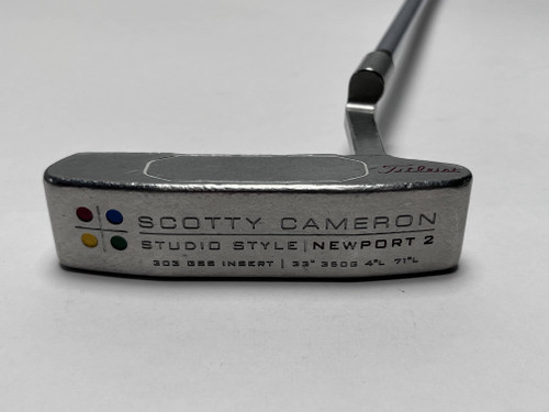 Scotty Cameron Studio Style Newport 2 Putter 34" SuperStroke Flatso 1.0 Mens RH, 1 of 12
