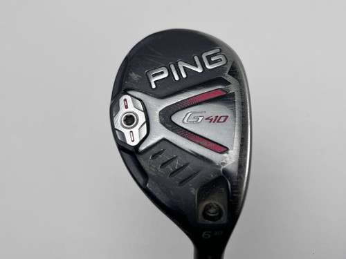 Ping G410 6 Hybrid 30* Alta CB Soft Regular 70g Senior Graphite Mens RH, 1 of 12