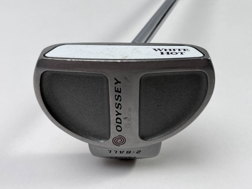 Odyssey White Hot 2-Ball Center Shaft Putter 35" Superstroke Pistol 1.0 Mens RH, 1 of 12