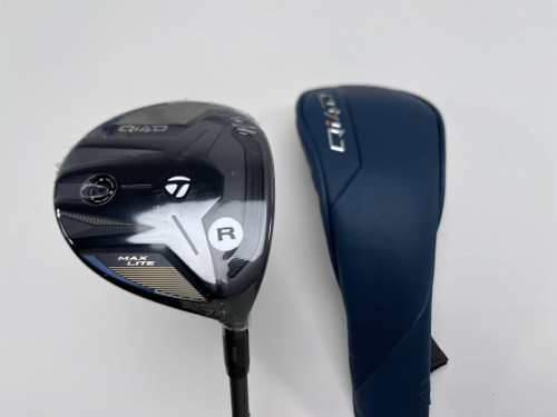 TaylorMade Qi4D Max Lite 7 Fairway Wood 21* Reax 45g Regular RH HC NEW, 1 of 12