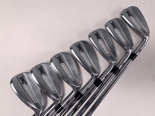 PXG 0211 COR2 Chrome Iron Set 4-PW True Temper Dynamic Gold S300 Stiff RH, 1 of 12