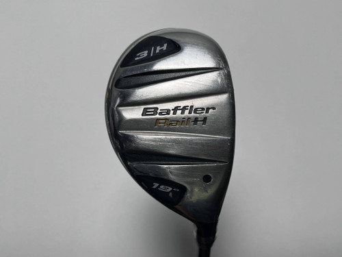 Cobra Baffler Rail H 3 Hybrid 19* Wishon S2S White 75g Senior RH Midsize Grip, 1 of 12