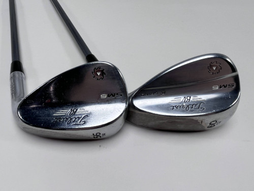 Titleist Vokey SM6 Tour Chrome Wedge Set 56* 14 | 60* 12 Kuro Kage Regular RH, 1 of 12