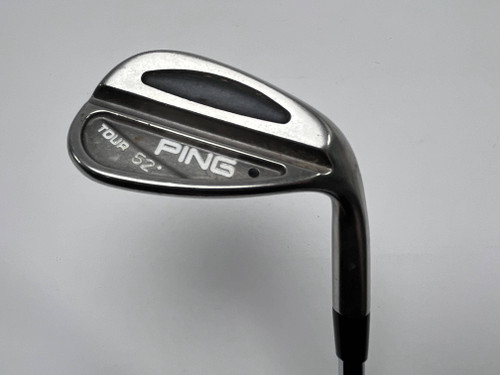 Ping Tour Gap Wedge GW 52* Black Dot Wedge Steel Mens RH Midsize Grip, 1 of 12