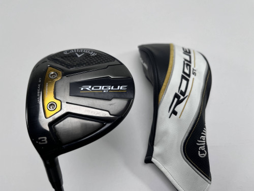 LEFTY Callaway Rogue ST Max Draw 3 Fairway Wood 16* Helium 5F2 Senior LH HC, 1 of 12