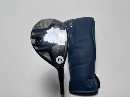TaylorMade Qi4D Max Lite Rescue 6 Hybrid 30* Reax 45g Regular RH HC NEW, 1 of 12