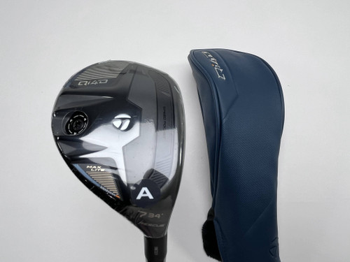 TaylorMade Qi4D Max Lite Rescue 7 Hybrid 34* Reax 45g Senior RH HC NEW, 1 of 12